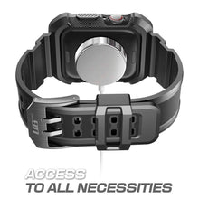 Заредете изображение във визуализатора на галерията – Supcase UNICORN BEETLE PRO Apple Watch 4/5/6/7 / SE (44/45 MM) BLACK - TopMag
