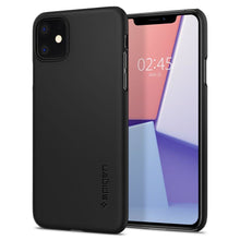 Заредете изображение във визуализатора на галерията – SPIGEN THIN FIT IPHONE 11 BLACK - TopMag

