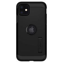 Заредете изображение във визуализатора на галерията – SPIGEN TOUGH ARMOR IPHONE 11 BLACK - TopMag
