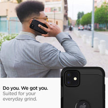 Заредете изображение във визуализатора на галерията – SPIGEN TOUGH ARMOR IPHONE 11 BLACK - TopMag

