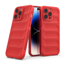Заредете изображение във визуализатора на галерията – Magic Shield Case case for iPhone 14 Pro Max flexible armored cover red
