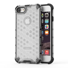 Заредете изображение във визуализатора на галерията – Honeycomb Case armor cover with TPU Bumper for iPhone 8 / iPhone 7 transparent - TopMag
