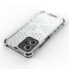 Заредете изображение във визуализатора на галерията – Honeycomb case for Xiaomi Redmi Note 12 5G / Poco X5 5G armored hybrid cover black
