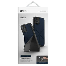 Заредете изображение във визуализатора на галерията – Uniq case Transforma iPhone 14 Plus 6.7" Magclick Charging blue/electric blue
