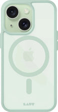 Заредете изображение във визуализатора на галерията – LAUT Huex Protect case with MagSafe for iPhone 14 Plus / 15 Plus - mint
