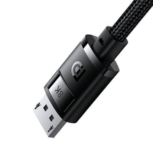 Заредете изображение във визуализатора на галерията – DisplayPort 8K 60Hz Cable 5m Baseus High Definition Series - black
