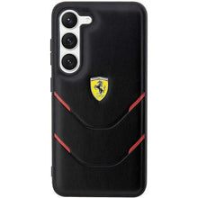 Заредете изображение във визуализатора на галерията – Ferrari FEHCS23SPBAK S23 S911 black/black hardcase Hot Stamp Lines
