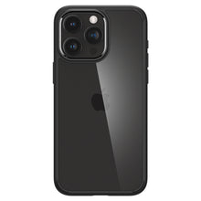 Заредете изображение във визуализатора на галерията – Spigen Crystal Hybrid, matte black - iPhone 15 Pro
