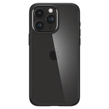 Заредете изображение във визуализатора на галерията – Spigen Crystal Hybrid, matte black - iPhone 15 Pro Max
