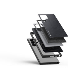 Заредете изображение във визуализатора на галерията – Dux Ducis Fino case Samsung Galaxy S23 Ultra cover with silicone frame black
