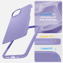 Заредете изображение във визуализатора на галерията – Spigen Thin Fit, iris purple - iPhone 15
