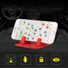 Заредете изображение във визуализатора на галерията – Silicone Car Phone Holder Dashboard Desktop Stand blue - TopMag
