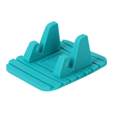 Заредете изображение във визуализатора на галерията – Silicone Car Phone Holder Dashboard Desktop Stand blue - TopMag
