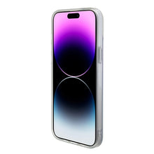 Заредете изображение във визуализатора на галерията – Original Case GUESS IML Iridescent Magsafe hardcase GUHMP15SHITSU for Iphone 15 purple

