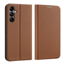 Заредете изображение във визуализатора на галерията – Dux Ducis Skin X2 case for Samsung Galaxy A34 5G flip cover wallet stand brown
