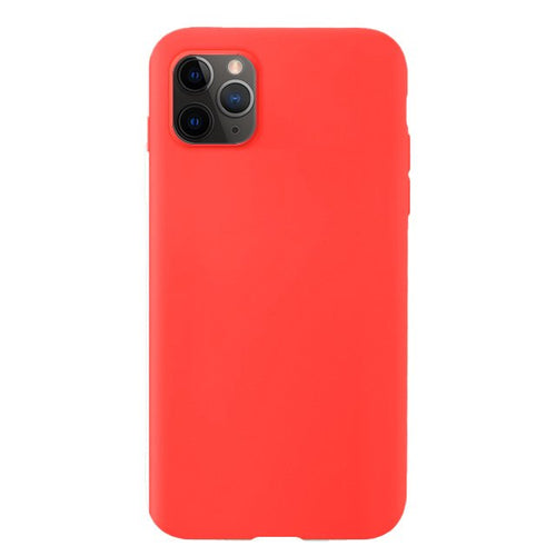 Silicone Case Soft Flexible Rubber Cover for iPhone 11 Pro red - TopMag