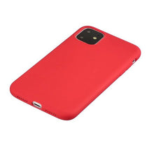 Заредете изображение във визуализатора на галерията – Silicone Case Soft Flexible Rubber Cover for iPhone 11 Pro red - TopMag
