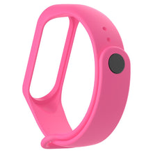 Заредете изображение във визуализатора на галерията – Replacement Silicone Wristband Strap for Xiaomi Mi Band 4 / Mi Band 3 Pink - TopMag
