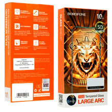 Заредете изображение във визуализатора на галерията – Borofone Tempered glass TG12 Full Screen 5D for Iphone 14 Plus/13 Pro Max - 10 pieces
