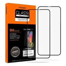Заредете изображение във визуализатора на галерията – TEMPERED GLASS SPIGEN GLASS FC 2-PACK IPHONE 11 PRO BLACK - TopMag
