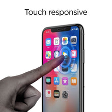 Заредете изображение във визуализатора на галерията – TEMPERED GLASS SPIGEN GLASS FC 2-PACK IPHONE 11 PRO BLACK - TopMag
