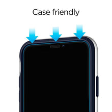 Заредете изображение във визуализатора на галерията – TEMPERED GLASS SPIGEN GLASS FC 2-PACK IPHONE 11 PRO BLACK - TopMag
