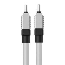 Заредете изображение във визуализатора на галерията – BASEUS cabel Type C to Type C CoolPlay Fast Charging 100W 2m white CAKW000302
