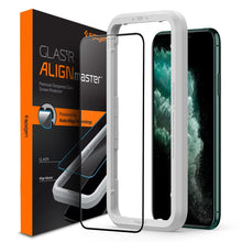 Заредете изображение във визуализатора на галерията – TEMPERED GLASS SPIGEN ALM GLASS FC IPHONE 11 PRO MAX BLACK - TopMag
