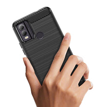 Заредете изображение във визуализатора на галерията – Carbon Case silicone case for Nokia C22 - black
