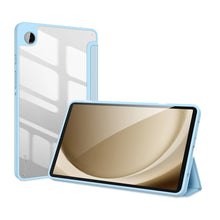 Заредете изображение във визуализатора на галерията – Dux Ducis Toby case with flip stand for Samsung Galaxy Tab A9 8.7'' - blue
