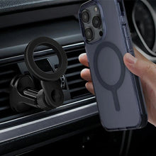 Заредете изображение във визуализатора на галерията – Uniq magnetic Sam Trelix Car Air Vent Mount black/midnight black

