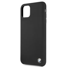 Заредете изображение във визуализатора на галерията – Etui hardcase BMW BMHCN65SILBK iPhone 11 Pro Max czarny/black Silicone - TopMag
