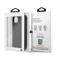 Заредете изображение във визуализатора на галерията – Etui hardcase BMW BMHCN65SILBK iPhone 11 Pro Max czarny/black Silicone - TopMag
