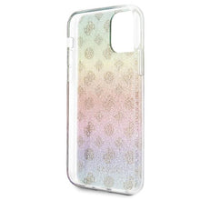 Заредете изображение във визуализатора на галерията – Guess GUHCN58PEOML iPhone 11 Pro multicolor hard case Iridescent 4G Peony - TopMag
