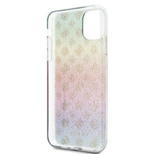 Заредете изображение във визуализатора на галерията – Guess GUHCN65PEOML iPhone 11 Pro Max multicolor hard case Iridescent 4G Peony - TopMag
