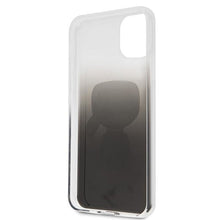 Заредете изображение във визуализатора на галерията – Karl Lagerfeld KLHCN65TRDFKBK iPhone 11 Pro Max czarny/black Gradient Ikonik Karl - TopMag
