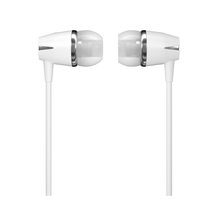 Заредете изображение във визуализатора на галерията – WK Design Y6 in-ear earphone 3.5mm mini jack headset with remote control white (Y6 white) - TopMag
