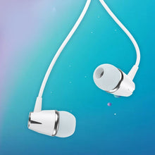Заредете изображение във визуализатора на галерията – WK Design Y6 in-ear earphone 3.5mm mini jack headset with remote control white (Y6 white) - TopMag
