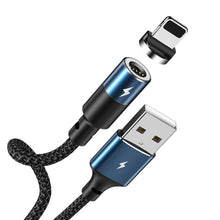 Заредете изображение във визуализатора на галерията – Remax Zigie Magnetic Cable USB For Lightning 3A 1.2m black (RC-102i black) - TopMag
