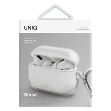 Заредете изображение във визуализатора на галерията – Uniq case Glase AirPods Pro 2 gen transparent/glossy clear

