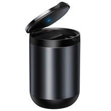 Заредете изображение във визуализатора на галерията – Baseus mini car ashtray with LED backlight gray (CRYHG01-0G) - TopMag
