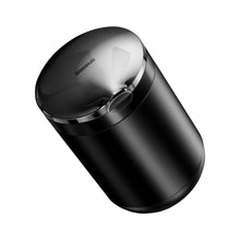 Заредете изображение във визуализатора на галерията – Baseus mini car ashtray with LED backlight black (CRYHG01-01) - TopMag
