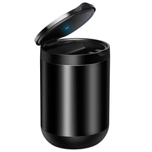 Заредете изображение във визуализатора на галерията – Baseus mini car ashtray with LED backlight black (CRYHG01-01) - TopMag
