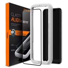 Заредете изображение във визуализатора на галерията – TEMPERED GLASS SPIGEN ALM GLASS FC IPHONE 11 BLACK - TopMag
