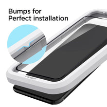 Заредете изображение във визуализатора на галерията – TEMPERED GLASS SPIGEN ALM GLASS FC IPHONE 11 BLACK - TopMag
