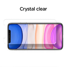 Заредете изображение във визуализатора на галерията – TEMPERED GLASS SPIGEN ALM GLASS FC IPHONE 11 BLACK - TopMag
