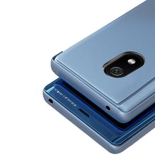 Заредете изображение във визуализатора на галерията – Clear View Case cover for Xiaomi Redmi 8A blue - TopMag
