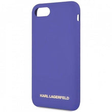 Заредете изображение във визуализатора на галерията – Karl Lagerfeld KLHCI8SLVOG iPhone 7/8 SE 2020 / SE 2022 hardcase fioletowy/purple Silicone - TopMag
