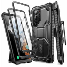 Заредете изображение във визуализатора на галерията – Supcase IBLSN ARMORBOX 2-SET GALAXY S23 ULTRA BLACK
