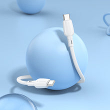 Заредете изображение във визуализатора на галерията – Borofone Cable BX93 Super Power - Type C to Type C - 60W 3A 0,25 metres white
